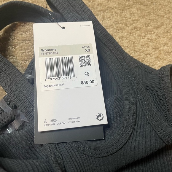 Nike Air Jordan Asymmetrical Ribbed Tank - Picture 8 of 11